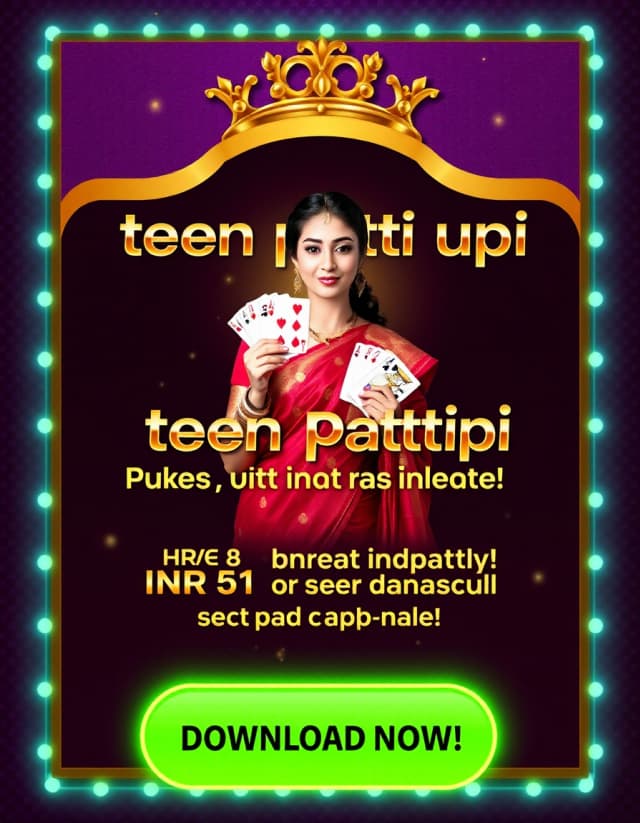 Teen Patti Upi Withdrawal Banner